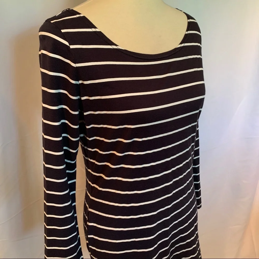 MINKPINK Striped Long Sleeve Dress